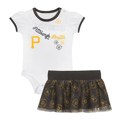 Infant Pittsburgh Pirates Sweet Bodysuit & Skirt Set