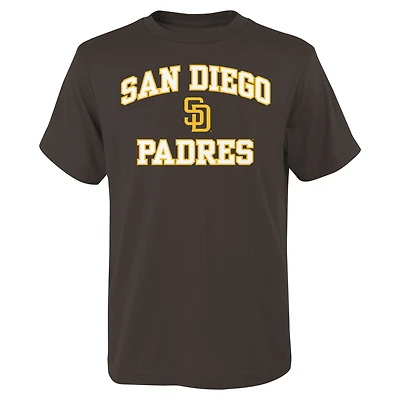 Youth Brown San Diego Padres Heart & Soul T-Shirt