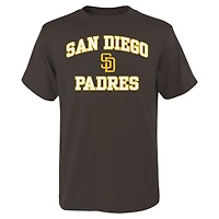 Youth Brown San Diego Padres Heart & Soul T-Shirt