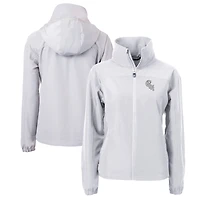 Women's Cutter & Buck Chicago White Sox City Connect Charter Eco Recycled Full-Zip Jacket