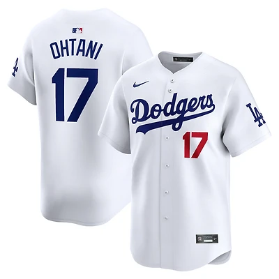 Men's Nike Shohei Ohtani White Los Angeles Dodgers Home Limited Player Jersey
