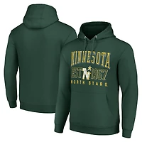 Men's Starter Green Minnesota North Stars Retro Graphic Pullover Hoodie