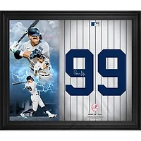 Aaron Judge New York Yankees Autographed Framed 20" x 24" Jersey Number Collage
