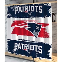 Pegasus New England Patriots Shower Curtain & Bath Mat Set