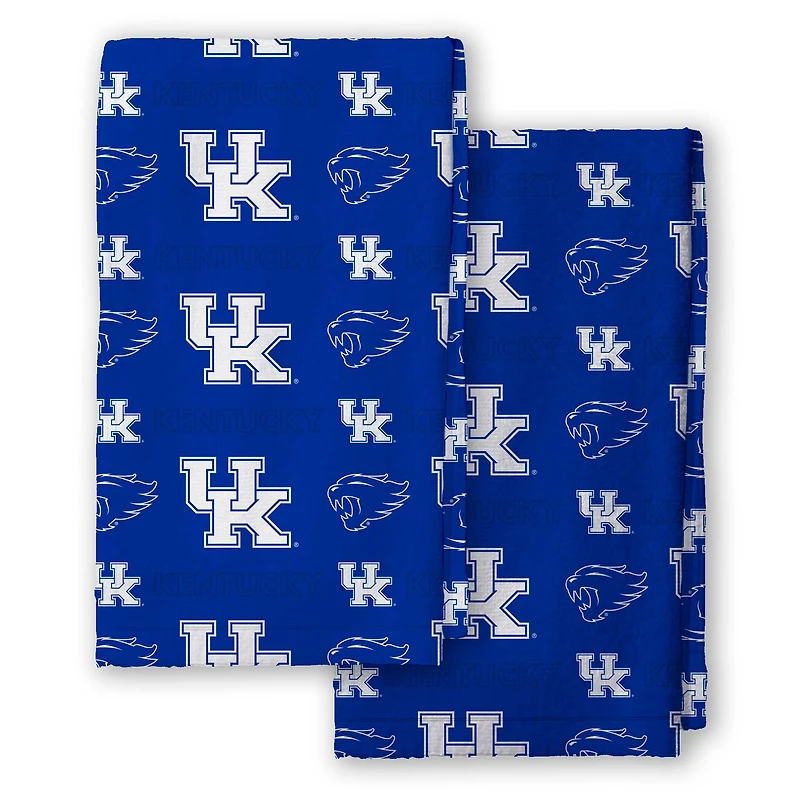 Pegasus Kentucky Wildcats 2-Pack Repeat Logo Dish Towel Set