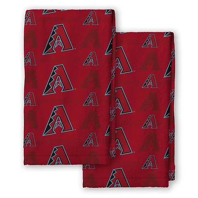Pegasus Arizona Diamondbacks 2-Pack Repeat Logo Dish Towel Set