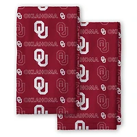 Pegasus Oklahoma Sooners 2-Pack Repeat Logo Dish Towel Set