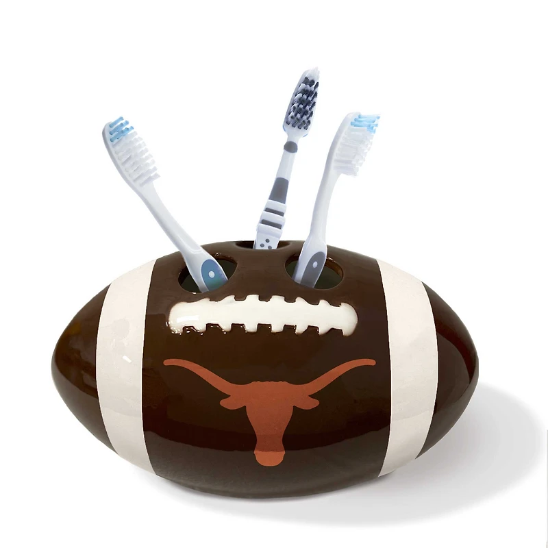 Pegasus Texas Longhorns Team Ball Toothbrush Holder