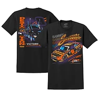 Men's JR Motorsports Official Team Apparel Black Sammy Smith Destination: Victory Lane T-Shirt