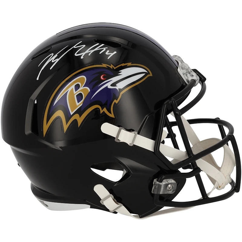 Kyle Hamilton Baltimore Ravens Autographed Speed Replica Helmet