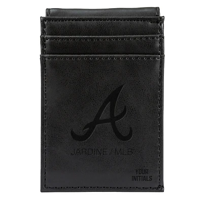 Atlanta Braves Personalized Front Pocket Wallet