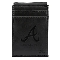 Atlanta Braves Personalized Front Pocket Wallet