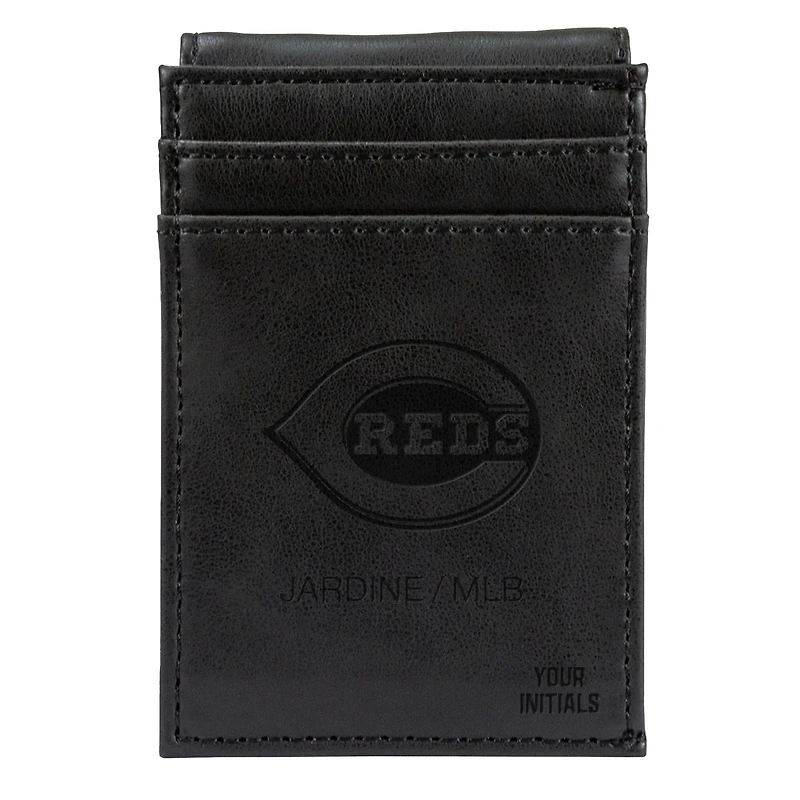 Cincinnati Reds Personalized Front Pocket Wallet