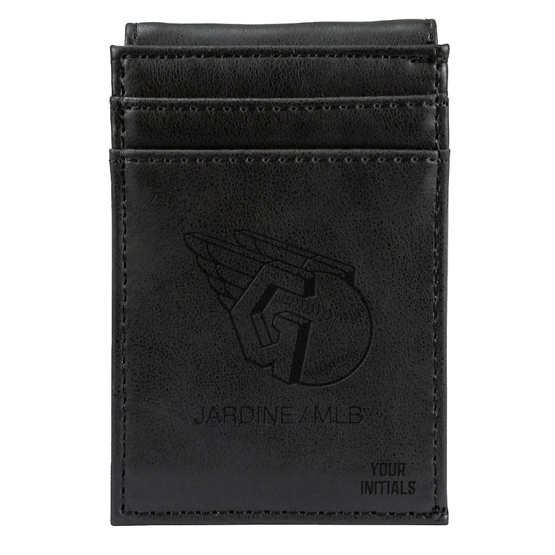 Cleveland Guardians Personalized Front Pocket Wallet