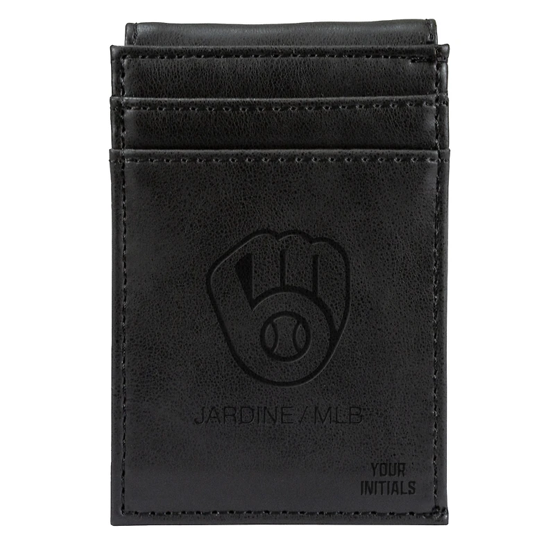 Milwaukee Brewers Personalized Front Pocket Wallet