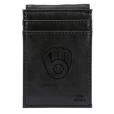 Milwaukee Brewers Personalized Front Pocket Wallet