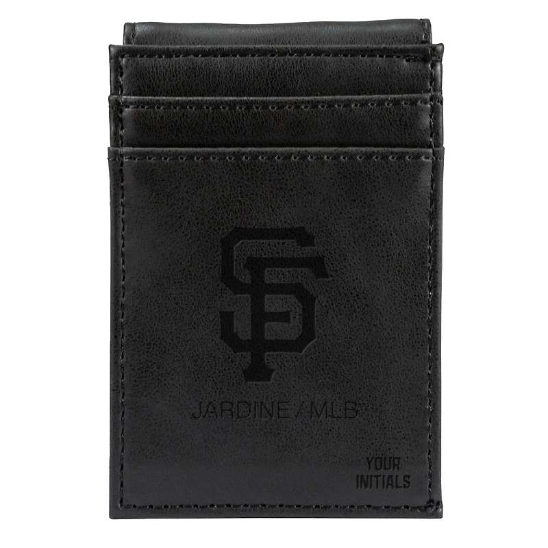 San Francisco Giants Personalized Front Pocket Wallet