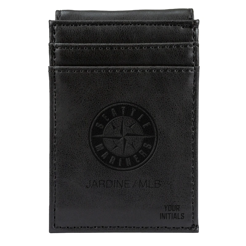 Seattle Mariners Personalized Front Pocket Wallet