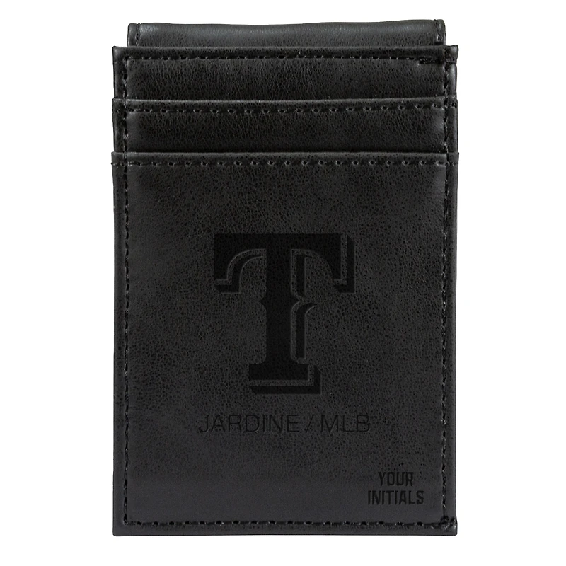 Texas Rangers Personalized Front Pocket Wallet