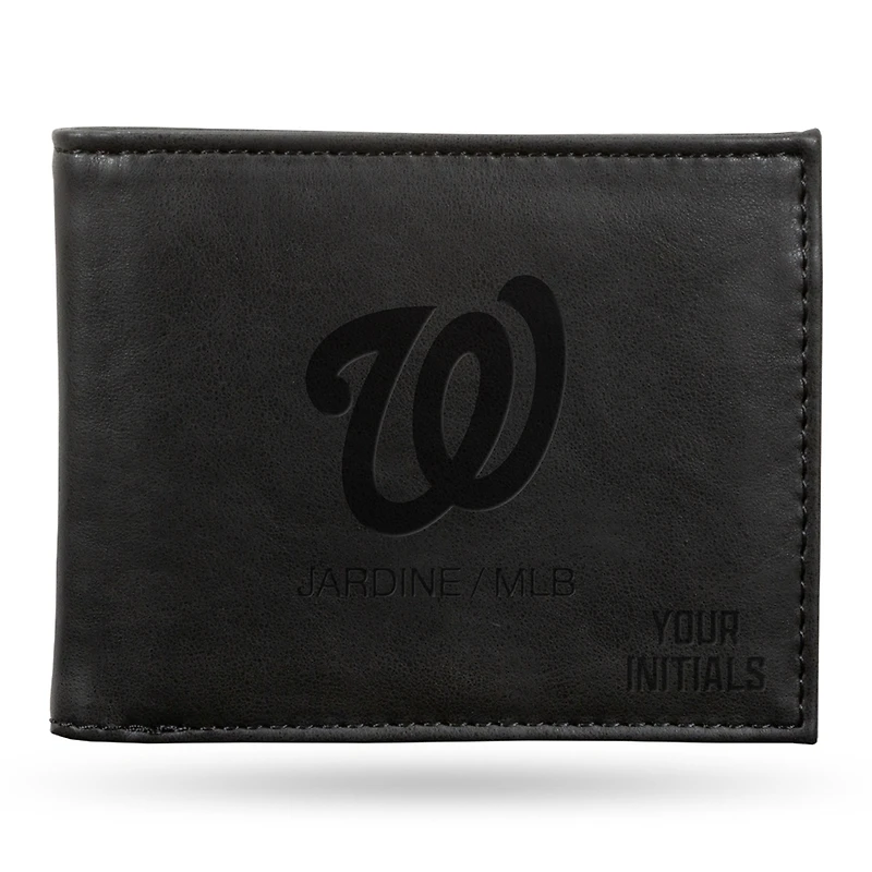 Washington Nationals Personalized Billfold Wallet