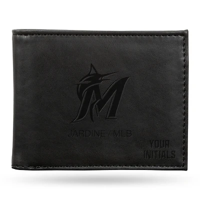 Miami Marlins Personalized Billfold Wallet