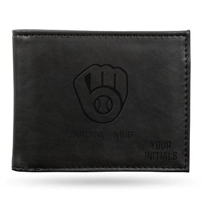 Milwaukee Brewers Personalized Billfold Wallet