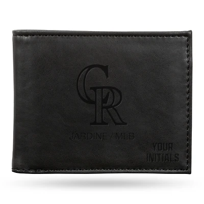 Colorado Rockies Personalized Billfold Wallet