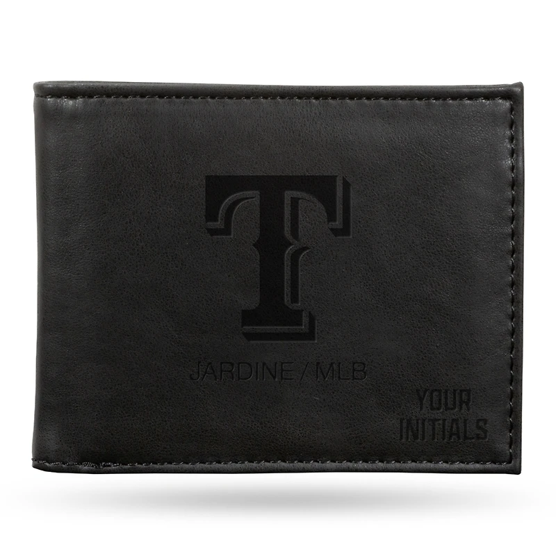 Texas Rangers Personalized Billfold Wallet