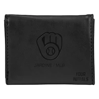 Milwaukee Brewers Personalized Trifold Wallet