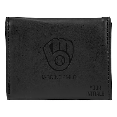 Milwaukee Brewers Personalized Trifold Wallet