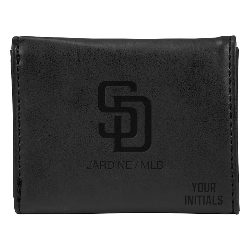 San Diego Padres Personalized Trifold Wallet