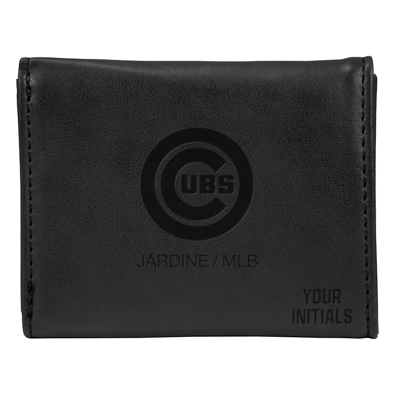 Chicago Cubs Personalized Trifold Wallet