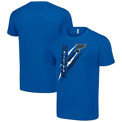 Men's Starter  Blue St. Louis Blues Color Scratch T-Shirt