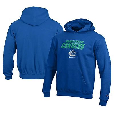 Youth Champion  Royal Vancouver Canucks Eco Powerblend Pullover Hoodie