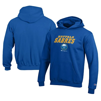 Youth Champion  Royal Buffalo Sabres Eco Powerblend Pullover Hoodie