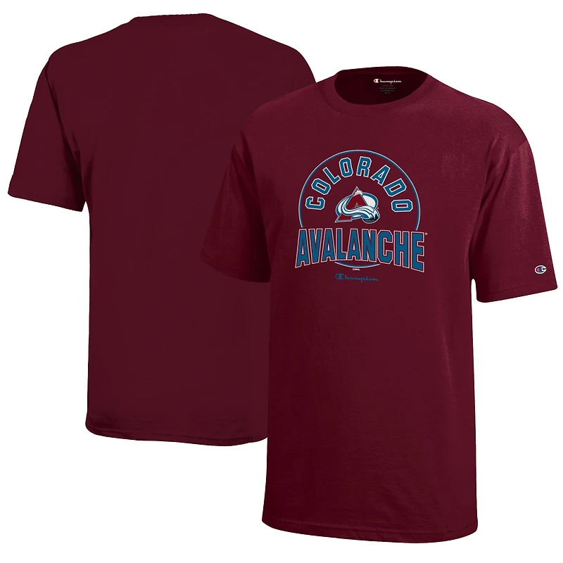 Youth Champion  Burgundy Colorado Avalanche Jersey T-Shirt