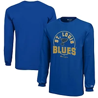 Youth Champion  Royal St. Louis Blues Long-Sleeve Jersey T-Shirt