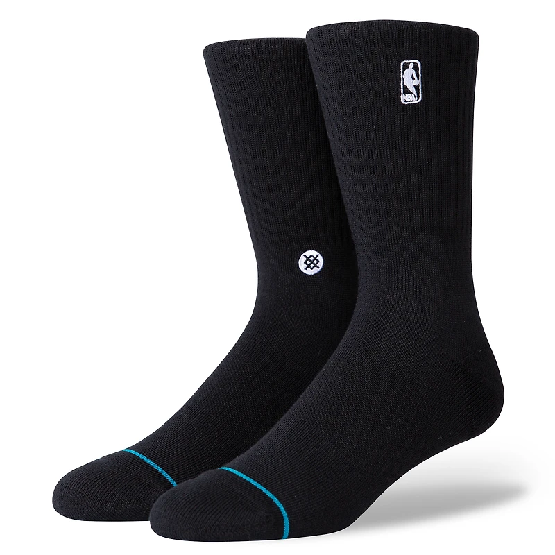 Unisex Stance Black NBA Logoman Crew Sock