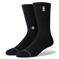 Unisex Stance Black NBA Logoman Crew Sock