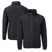 Men's Cutter & Buck Georgia Bulldogs Alumni Logo Charter Eco Recycled Full-Zip Jacket
