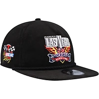 Men's New Era Black 1998 Las Vegas 400 Retro Cord Golfer Adjustable Hat