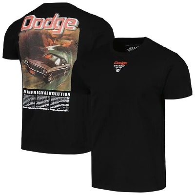 Men's Reason Black Dodge An American Revolution Graphic T-Shirt