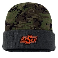 Men's Nike  Camo Oklahoma State Cowboys Military Appreciation Cuffed Knit Hat