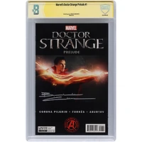 Benedict Cumberbatch Doctor Strange Autographed Prelude #1 Comic Book - Signed in Silver Ink - CBCS AUTO 10