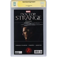 Benedict Cumberbatch Doctor Strange Autographed Prelude #2 Comic Book - Signed in Silver Ink