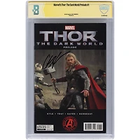 Chris Hemsworth Marvel's Thor: The Dark World Autographed Prelude #1 Comic Book - Signed in Black Ink - CBCS AUTO 10