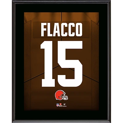 Joe Flacco Cleveland Browns 10.5" x 13" Jersey Number Sublimated Player Plaque