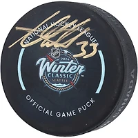 Adin Hill Vegas Golden Knights Autographed 2024 Winter Classic Official Game Puck