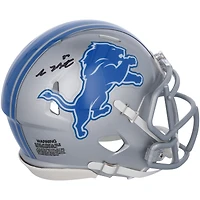 Sam LaPorta Detroit Lions Autographed Speed Mini Helmet
