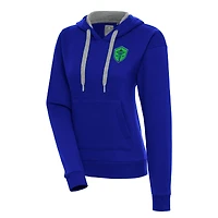 Women's Antigua Royal Seattle Sounders FC Victory Pullover Hoodie